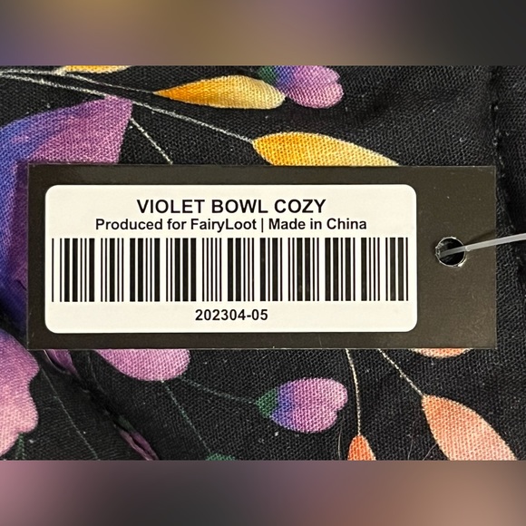 Fairyloot Violet Bowl Cozy NWT - Picture 3 of 3